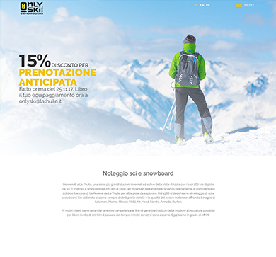 OnlySKI-Website redesign